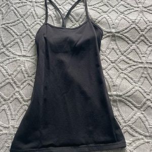 Black power y tank lululemon